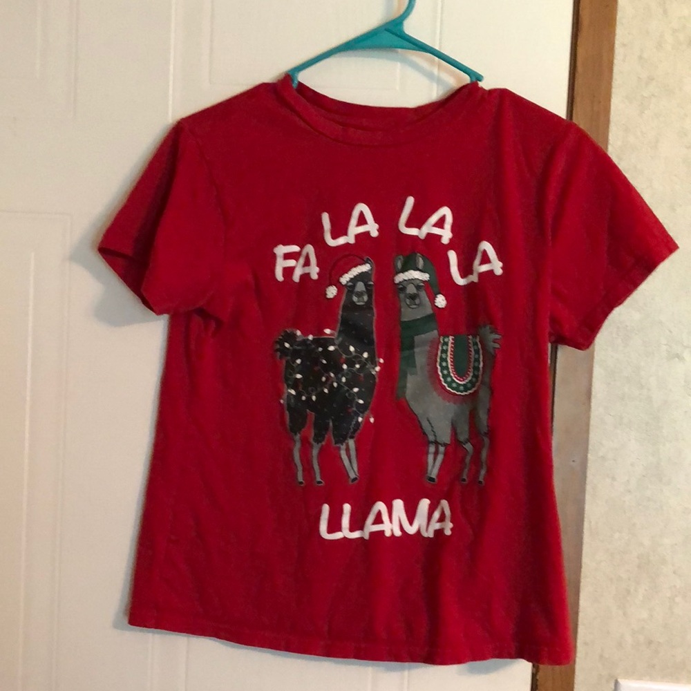 Llama Christmas Shirt